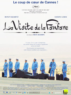 Affiche La visite de la fanfare