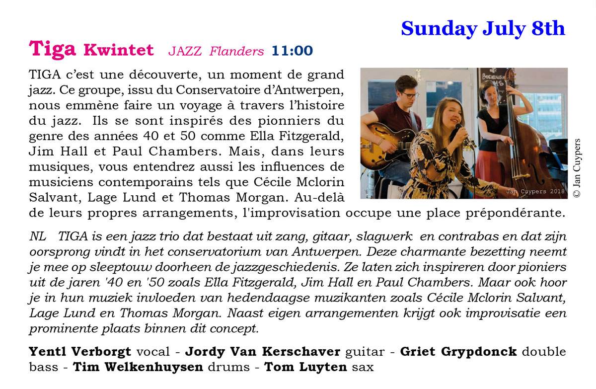 Tiga 8 juillet 11h Tiga 8 juillet 11h